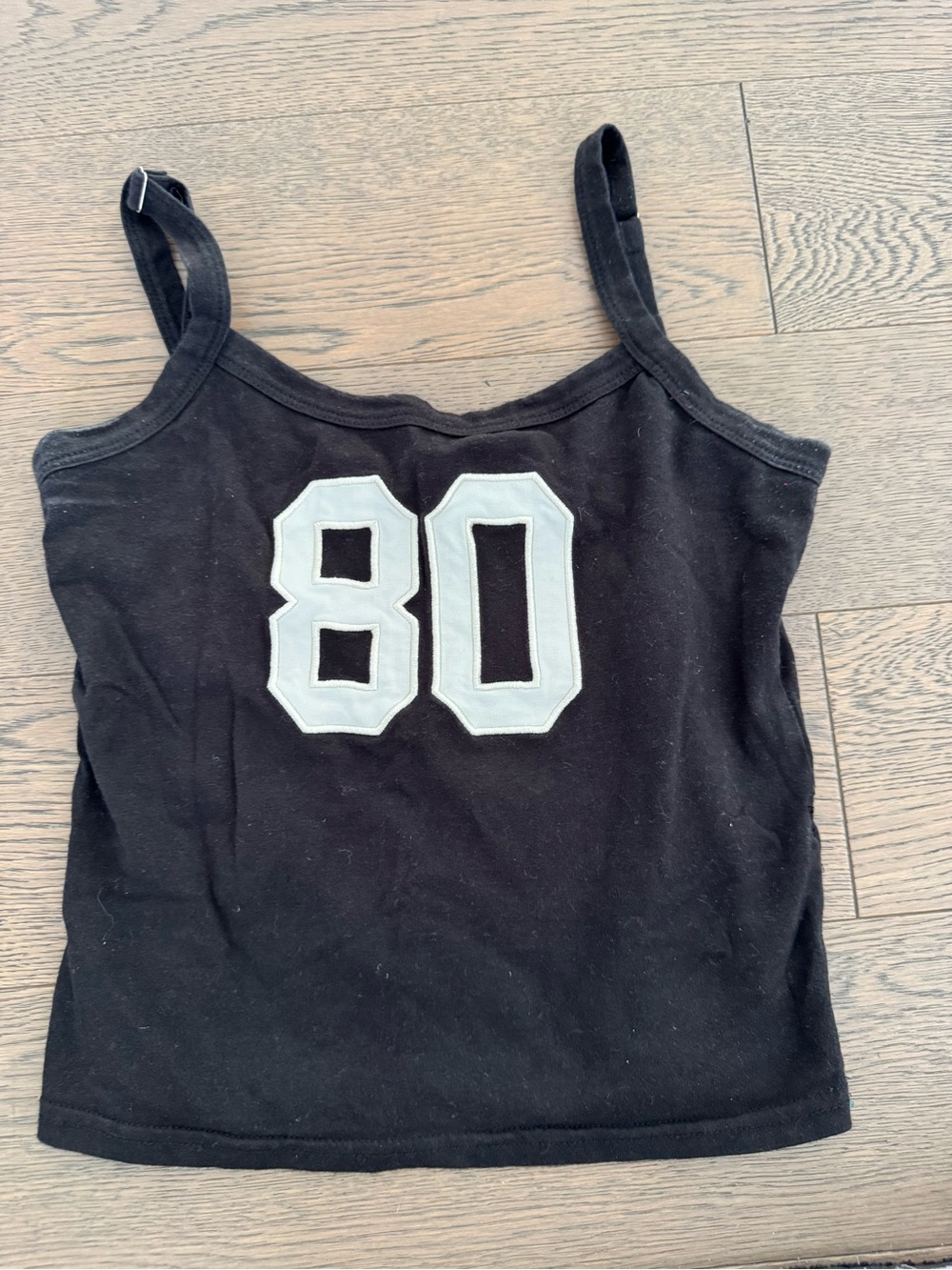 EDIKTED 80 black tank top